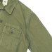 画像4: F.O.B FACTORY（エフオービーファクトリー）FATIGUE SHIRT JACKET（ファティーグシャツジャケット）"Vatdye Back Sateen" / Olive（オリーブ） (4)
