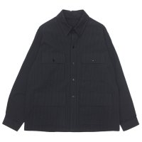 KAPTAIN SUNSHINE（キャプテンサンシャイン）Safari Shirt Jacket（サファリシャツジャケット）/ Navy Black （ネイビーブラック）
