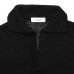画像3: alvana（アルヴァナ）WASHI SKIPPER L/S KNIT（和紙スキッパーL/Sニット）/ Black（ブラック） (3)