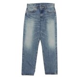 F.O.B FACTORY（エフオービーファクトリー）SELVEDGE 66 DENIM 5P（セルヴィッチ66デニム5P）"13oz Selvedge Denim" / Used（ユーズド加工）【裾上げ無料】