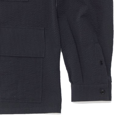 画像5: KAPTAIN SUNSHINE（キャプテンサンシャイン）Safari Shirt Jacket（サファリシャツジャケット）/ Navy Black （ネイビーブラック）