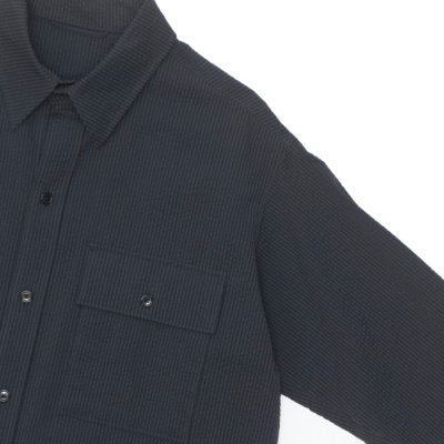 画像4: KAPTAIN SUNSHINE（キャプテンサンシャイン）Safari Shirt Jacket（サファリシャツジャケット）/ Navy Black （ネイビーブラック）