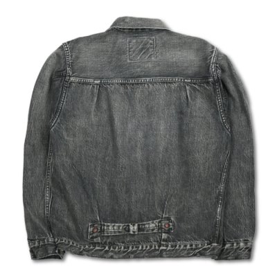 画像2: FULLCOUNT（フルカウント） Type 1 Black Denim Jacket Dartford（ブラックデニムダートフォード） /Black Indigo Blue（インディゴブルー）