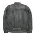 画像2: FULLCOUNT（フルカウント） Type 1 Black Denim Jacket Dartford（ブラックデニムダートフォード） /Black Indigo Blue（インディゴブルー） (2)