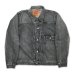 画像1: FULLCOUNT（フルカウント） Type 1 Black Denim Jacket Dartford（ブラックデニムダートフォード） /Black Indigo Blue（インディゴブルー） (1)