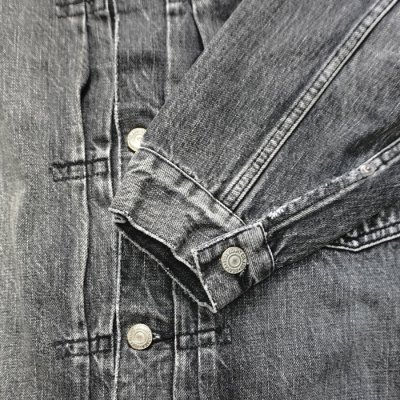 画像7: FULLCOUNT（フルカウント） Type 1 Black Denim Jacket Dartford（ブラックデニムダートフォード） /Black Indigo Blue（インディゴブルー）