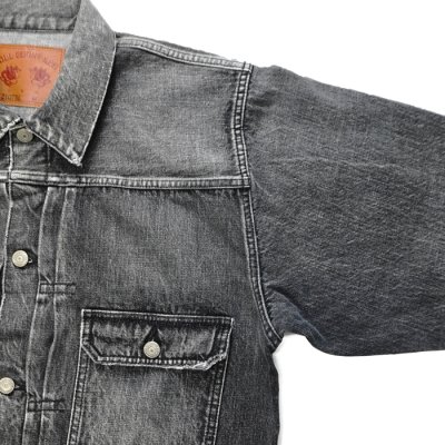 画像5: FULLCOUNT（フルカウント） Type 1 Black Denim Jacket Dartford（ブラックデニムダートフォード） /Black Indigo Blue（インディゴブルー）