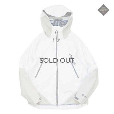 画像1: Marmot（マーモット）GTX Frey Jacket（ゴアテックスフレイジャケット）"GORE-TEX Preformance Fabric" / White×Beige（ホワイト×ベージュ）※Lサイズのみ