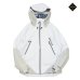 画像1: Marmot（マーモット）GTX Frey Jacket（ゴアテックスフレイジャケット）"GORE-TEX Preformance Fabric" / White×Beige（ホワイト×ベージュ） (1)