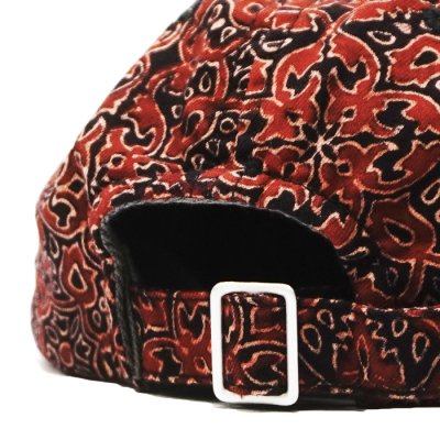 画像5: DECHO（デコー）6PANEL CAP BUCKLE （6パネルキャップ バックル）"Fabric by KARDO" / Red（レッド）