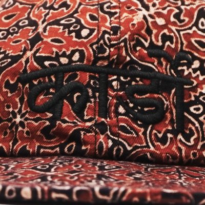 画像7: DECHO（デコー）6PANEL CAP BUCKLE （6パネルキャップ バックル）"Fabric by KARDO" / Red（レッド）