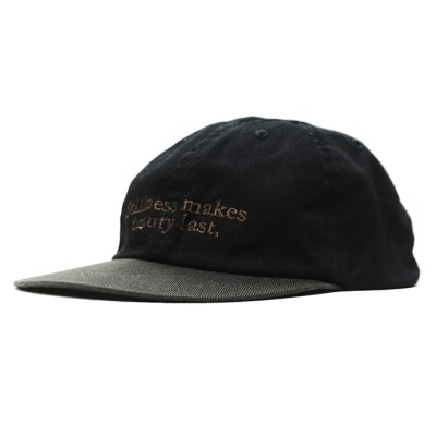 画像1: DECHO（デコー）BICOLOR BALL CAP BUCKLE （バイカラーボールキャップ バックル） / Black（ブラック）