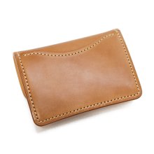 他の写真2: WILD SWANS（ワイルドスワンズ）Tongue（タング）コンパクトウォレット/Natural（ナチュラル）"シェルコードバン"×Natural（ナチュラル）"ブッテーロ"
