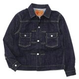 F.O.B FACTORY（エフオービーファクトリー）SELVEDGE DENIM 2ND TYPE JACKET（セルヴィッチデニム2ndタイプジャケット）"15oz Selvedge Denim" / Indigo（インディゴ）※One Wash