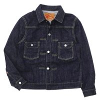 F.O.B FACTORY（エフオービーファクトリー）SELVEDGE DENIM 2ND TYPE JACKET（セルヴィッチデニム2ndタイプジャケット）"15oz Selvedge Denim" / Indigo（インディゴ）※One Wash