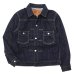 画像1: F.O.B FACTORY（エフオービーファクトリー）SELVEDGE DENIM 2ND TYPE JACKET（セルヴィッチデニム2ndタイプジャケット）"15oz Selvedge Denim" / Indigo（インディゴ）※One Wash (1)