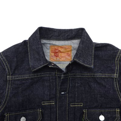 画像3: F.O.B FACTORY（エフオービーファクトリー）SELVEDGE DENIM 2ND TYPE JACKET（セルヴィッチデニム2ndタイプジャケット）"15oz Selvedge Denim" / Indigo（インディゴ）※One Wash
