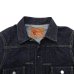 画像3: F.O.B FACTORY（エフオービーファクトリー）SELVEDGE DENIM 2ND TYPE JACKET（セルヴィッチデニム2ndタイプジャケット）"15oz Selvedge Denim" / Indigo（インディゴ）※One Wash (3)