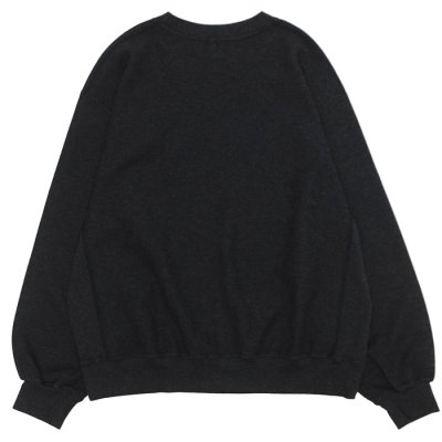 画像2: blurhms ROOTSTOCK（ブラームスルーツストック）Rough&Smooth Thermal Pullover（ラフ&スムースサーマルプルオーバー）/ Heather Charcoal（ヘザーチャコール）