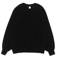 blurhms ROOTSTOCK（ブラームスルーツストック）Rough&Smooth Thermal Pullover（ラフ&スムースサーマルプルオーバー）/ Black（ブラック）