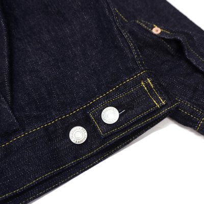 画像6: F.O.B FACTORY（エフオービーファクトリー）SELVEDGE DENIM 2ND TYPE JACKET（セルヴィッチデニム2ndタイプジャケット）"15oz Selvedge Denim" / Indigo（インディゴ）※One Wash