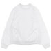 画像1: blurhms ROOTSTOCK（ブラームスルーツストック）Soft&Hard Sweat Crew Neck Pullover（ソフト&ハードスウェットクルーネックプルオーバー）/ Heather White（ヘザーホワイト） (1)