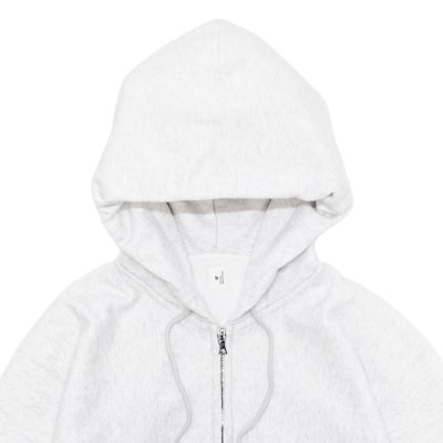 画像3: blurhms ROOTSTOCK（ブラームスルーツストック）Soft&Hard Sweat Hoodie Zip（ソフト&ハードスウェットフーディジップ）/ Heather White（ヘザーホワイト）