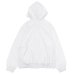 画像2: blurhms ROOTSTOCK（ブラームスルーツストック）Soft&Hard Sweat Hoodie Zip（ソフト&ハードスウェットフーディジップ）/ Heather White（ヘザーホワイト） (2)