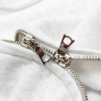 画像6: blurhms ROOTSTOCK（ブラームスルーツストック）Soft&Hard Sweat Hoodie Zip（ソフト&ハードスウェットフーディジップ）/ Heather White（ヘザーホワイト）