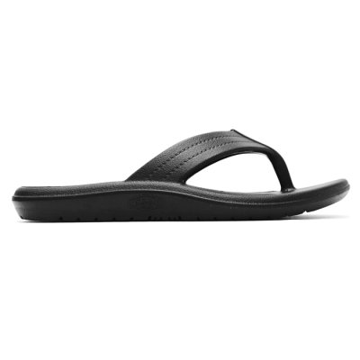 画像1: ISLAND SLIPPER（アイランドスリッパ）EVAPT202 （EVA トングサンダル）/ Black（ブラック）