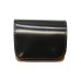 画像1: WILD SWANS（ワイルドスワンズ）CASA（カーサ）コンパクトウォレット/Black（ブラック）"シェルコードバン"×Natural-UN（ナチュラル）"バットストリップナチュラルアングレイズド"  (1)