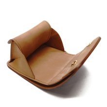 他の写真3: WILD SWANS（ワイルドスワンズ）CASA（カーサ）コンパクトウォレット/Green（グリーン）"シェルコードバン"×Natural-UN（ナチュラル）"バットストリップナチュラルアングレイズド" 