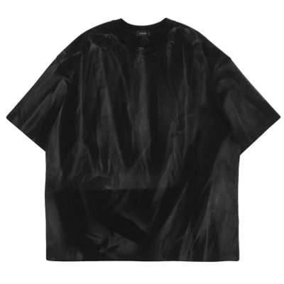 画像1: alvana（アルヴァナ）空紡 SUN FADE S/S TEE SHIRTS（空紡サンフェードショートスリーブTシャツ）/ Type-A（ブラック系）
