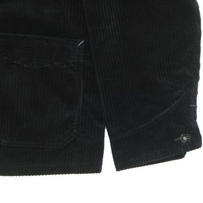 画像5: Post O'Alls（ポストオーバーオールズ）POST Chinois Travail 2（ポストシノワトラバイル 2 ） "Carpet Cords" / Black（ブラック）