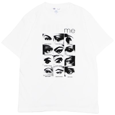 画像1: me（ミー） EYES T-shirts（アイズTシャツ） / White（ホワイト）