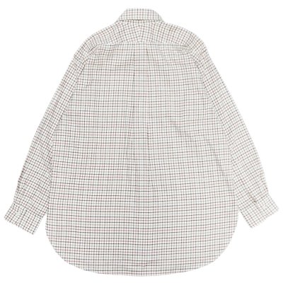 画像2: ENGINEERED GARMENTS（エンジニアードガーメンツ）19 Century BD Shirt（19 センチュリーボタンダウンシャツ）"Brushed Cotton Tattersall" / Brown（ブラウン）