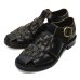 画像2: Rutt shoes（ラッドシューズ）RAMSEY（ラムジー）GURKA SANDALS / Black（ブラック） (2)