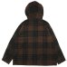 画像2: ENGINEERED GARMENTS（エンジニアードガーメンツ）Cagoule Shirt （カグールシャツ）"Cotton Flannel Plaid" / Brown×Black（ブラウン×ブラック） (2)