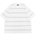 画像1: EVCON（エビコン）BORDER WIDE S/S TEE（ボーダーワイドショートスリーブTシャツ） / White（ホワイト） (1)