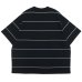 画像2: EVCON（エビコン）BORDER WIDE S/S TEE（ボーダーワイドショートスリーブTシャツ） / Black（ブラック） (2)