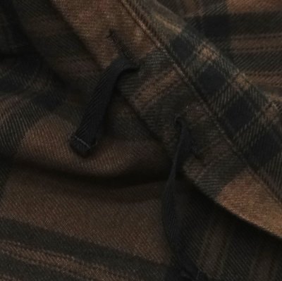 画像8: ENGINEERED GARMENTS（エンジニアードガーメンツ）Cagoule Shirt （カグールシャツ）"Cotton Flannel Plaid" / Brown×Black（ブラウン×ブラック）