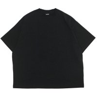 EVCON（エビコン）MARCERIZATION WIDE S/S TEE（マーセリゼーションワイドショートスリーブTシャツ） / BLACK（ブラック）