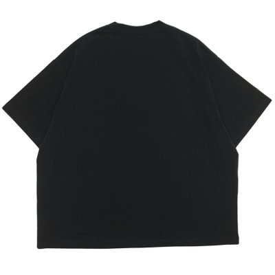 画像2: EVCON（エビコン）MARCERIZATION WIDE S/S TEE（マーセリゼーションワイドショートスリーブTシャツ） / BLACK（ブラック）