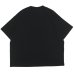 画像2: EVCON（エビコン）MARCERIZATION WIDE S/S TEE（マーセリゼーションワイドショートスリーブTシャツ） / BLACK（ブラック） (2)