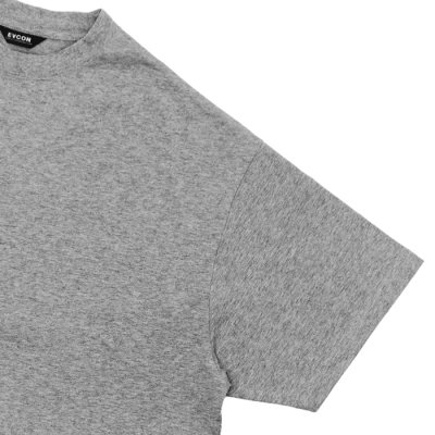 画像4: EVCON（エビコン）MARCERIZATION WIDE S/S TEE（マーセリゼーションワイドショートスリーブTシャツ） / HEATHER GRAY（ヘザーグレー）