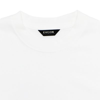 画像3: EVCON（エビコン）MARCERIZATION WIDE S/S TEE（マーセリゼーションワイドショートスリーブTシャツ） / White（ホワイト）