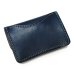 画像7: WILD SWANS（ワイルドスワンズ）TONGUE（タング）マルチコインケース/Navy（ネイビー）"シェルコードバン"×Camel（キャメル）"サドルプルアップ" (7)