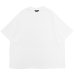 画像1: EVCON（エビコン）MARCERIZATION WIDE S/S TEE（マーセリゼーションワイドショートスリーブTシャツ） / White（ホワイト） (1)