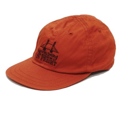 画像1: DECHO（デコー）LOGO BALL CAP BUCKLE（ロゴボールキャップ バックル） / Orange（オレンジ）