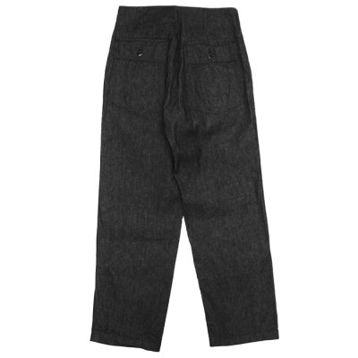 画像2: ENGINEERED GARMENTS（エンジニアードガーメンツ）Fatigue Pant（ファティーグパンツ）"Cotton Cone Denim" / Black（ブラック）